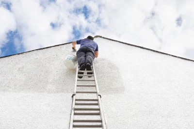 Peinture extérieure à Droué — façades et ravalement